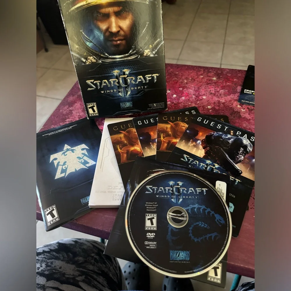 Star Craft II - Wings of Liberty Windows/Mac PC Game Software - Complete